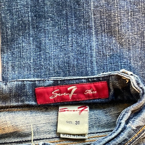 Seven7 premium denim. Size 31 Flare - Picture 4 of 11